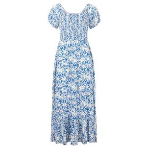 Joe Browns Maxi-jurk met madeliefjesprint en jersey-jurk, blauw, maat 6, Blauw, 32