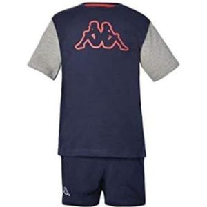 Kappa Shoups Set T-shirt en broek, uniseks, kinderen, blauw, 10 jaar