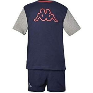 Kappa Shoups Set T-shirt en broek, uniseks, kinderen, blauw, 10 jaar