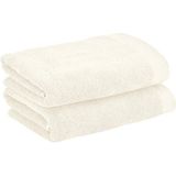 Heckett Lane Bath Bath Towel, 100% Cotton, Off-White, 60 x 110 Cm, 2.0 Pieces