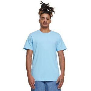 Build Your Brand Heren T-shirt ronde hals, Oostzee Blauw, XS
