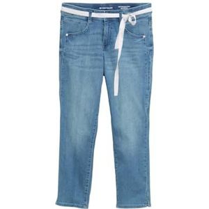 TOM TAILOR - Alexa - Jeans - Blauw - Slimfit - 7/8 lengte