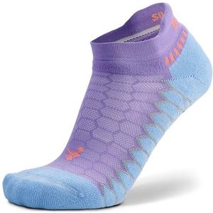 Balega Zilver No Show Sokken, Lavendel, M