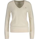 Gant - Gebreide Pullover - Lamswolmix - V-hals