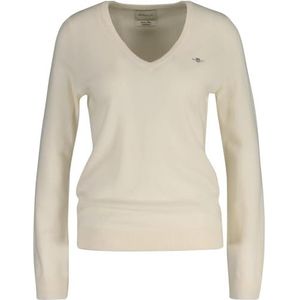 Gant - Gebreide Pullover - Lamswolmix - V-hals