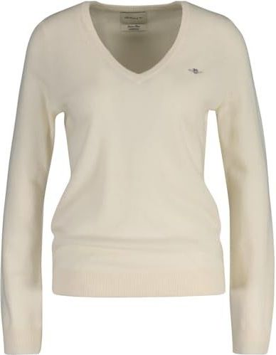 Gant - Gebreide Pullover - Lamswolmix - V-hals