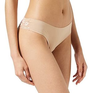 Triumph Dames Lovely Micro Brazilian string tailleslip, Smooth Skin, M