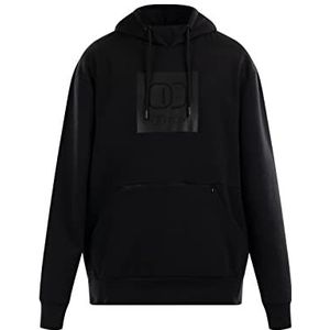 Hootomi Capuchontrui voor heren, oversized, zwart, M, zwart, M