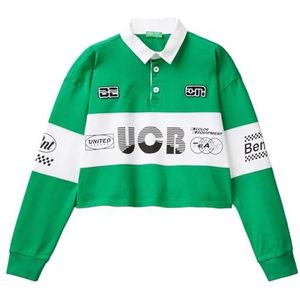 United Colors of Benetton Poloshirt voor dames, Groen, L