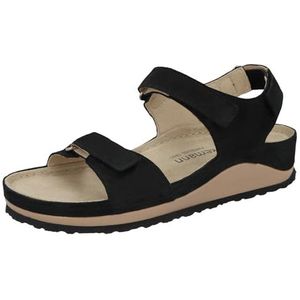 Berkemann Flore Damessandalen, matzwart, 36.50 EU