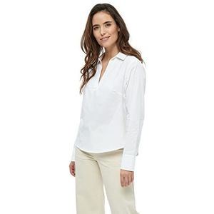 Desires Annamay shirt met lange mouwen | witte dames tops | lente shirt dames | maat L