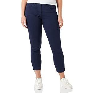 GERRY WEBER Edition Dames Best4me Cropped Broek, Blueberry, 34R, blueberry, 34
