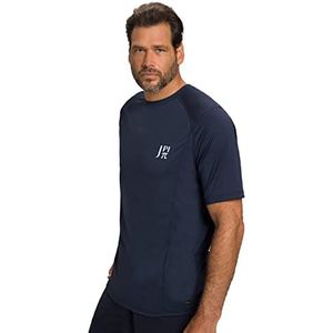 JP 1880 Heren Jay-Pi Functioneel, Flexnamic, Fitness, Halve Mouwen, Quickdry T-shirt, donkermarine, L