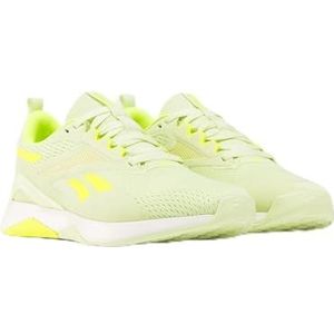 Reebok Dames NANOFLEX TR 2 Sneaker, Astro Lime/Digital Lime/Schoeisel Wit, 6.5 UK