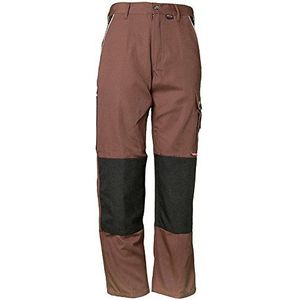 Planam 2126042 Maat 42""Canvas 320"" Broek - Bruin/Zwart