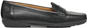 GEOX - Annytah - Loafers - Zwart - Leer