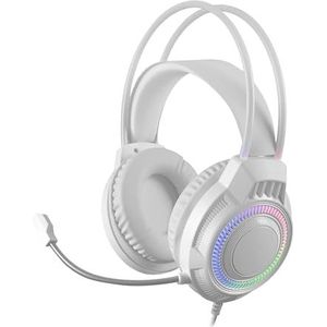 Mars Gaming - MH124 - Gaming Headset - Wit - Ergonomisch Design - Flexibele Microfoon