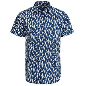 JACK & JONES Heren Jorjames Palma Conv Shirt Ss Shirt met korte mouwen, cloud dancer, S