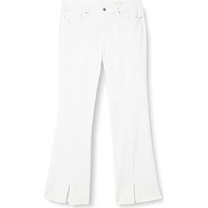 s.Oliver Selina jeans met uitlopende pijpen voor dames, Wit 01z8, 46W x 36L
