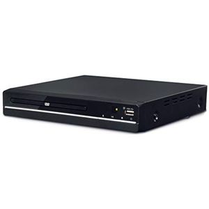 Denver DVH-7787 UK Version - Compact DVD Player, Multi Region / All Region, Full HD 1080p Upscaling, HDMI, Scart & Composite Video Connections, USB Port & Remote - New for 2020