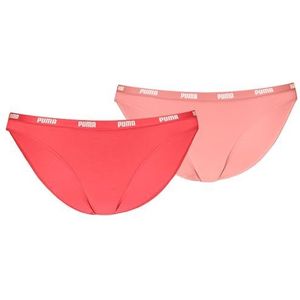 PUMA Damesbikini, coral combo, XL EU, Coral Combo, XL