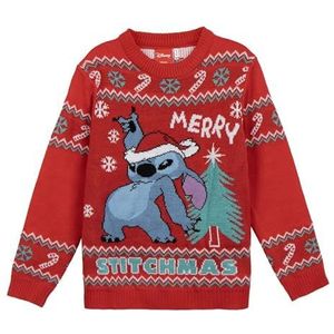 Disney - Lilo & Stitch Merry Stitchmas - Kersttrui - Rood