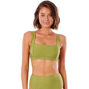 Rip Curl Dames Women's Premium Surf DD Crop Bikini Oranje M