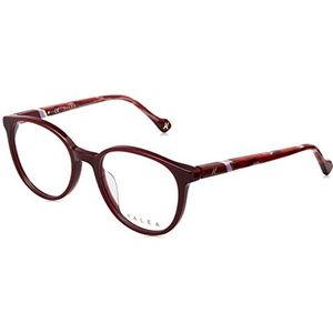 YALEA VYA007 bril, bordeauxrood, effen 09fd, 51 voor dames, bordeauxrood 09fd