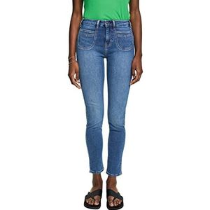 ESPRIT Dames 023EE1B310 Jeans, 902/BLUE MEDIUM WASH, 24/32, 902/Blue Medium Wash, 24W x 32L