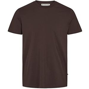 BY GARMENT MAKERS Sustainable; obviously! Uniseks The Organic Tee T-shirt, Ebony Brown, XXL