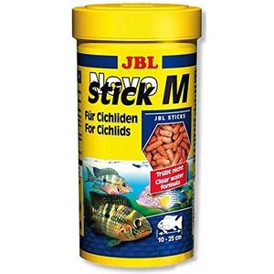 JBL NovoStick M 30289 Compleet voer voor vleesetende bonte baarzen, sticks 250 ml