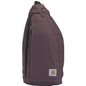 Carhartt Sling Sling Crossbody Rugzak voor heren met gesp aan de zijkant en tablethoes, Wijn, One Size, Sling Bag, Sling Crossbody Rugzak Met Side Release Gesp & Tablet Sleeve