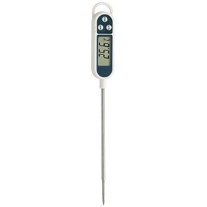 TFA Dostmann Digitale insteekthermometer, veelzijdig bruikbaar (braadthermometer, bakkervoeding, wijnthermometer), lange insteeksensor, ook ideaal voor professioneel gebruik.