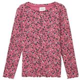 s.Oliver - RED LABEL Junior Shirt - Berry - Lange Mouwen - Met Print All-over