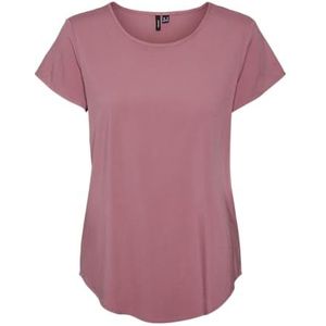 VERO MODA VMBELLA SS TOP WVN GA NOOS, roze, XS