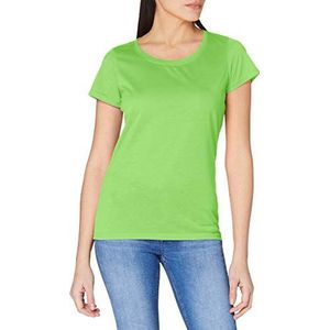 Stedman Apparel Vrouwen actief katoen touch/ST8700 sport shirt, Kiwi groen, maat 14 (maat: groot)