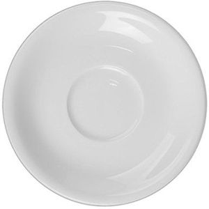 Holst Porzellan UTA 112 schoteltjes 12 cm platte vorm, spiegel 4,2 cm, wit, 11,5 x 11,5 x 1,5 cm, 6 stuks