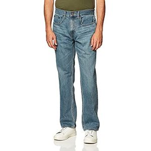 Nautica rechte jeans voor heren, Rocky Point Blue, 42W x 32L