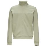 Sweatvest - Effen - Sweatstof - Lange Mouwen - Opstaande Kraag