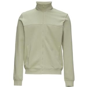 Sweatvest - Effen - Sweatstof - Lange Mouwen - Opstaande Kraag