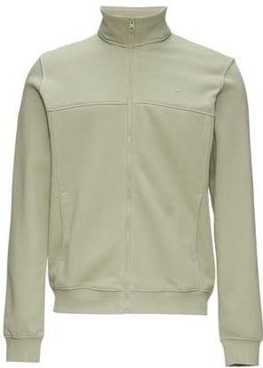 Sweatvest - Effen - Sweatstof - Lange Mouwen - Opstaande Kraag