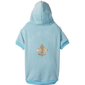 Mirage Gold Fleur De Lis Hoodies