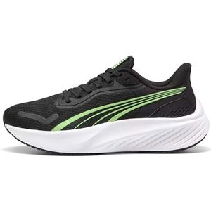 PUMA - Pounce LITE JR - Sneaker - Zwart - Performance-fit PUMALITE Foam