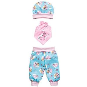 Heless 2080 baby-outfit voor poppen, eenhoorn Emil en Fee Emma, 3-delig, maat 35-45 cm