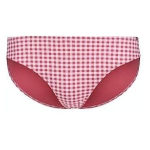 Skiny Dames Micro Straps Bikini Onderstuk Raspberry Vichy, Regular, raspberry vichy, 44