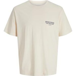 JACK & JONES - JORYORK - Shirt - Rood/Zwart/Wolwit