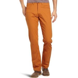 Lee Brooklyn Straight H Jeans heren, Oranje (mandarijn), 40W / 32L