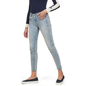 G-Star Raw Arc 3D Mid Rise Skinny Fit Jeans voor dames, Donker verouderd, 24W x 32L