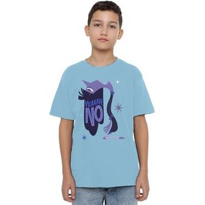 Inside Out 2 Ennui Unisex Kids T-shirt, lichtblauw, 7-8 jaar, Lichtblauw, 7-8 jaar