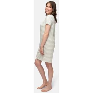 greenjama Dames linnen aandeel, GOTS-gecertificeerd nachthemd, bamboe, 36, bamboo, 36